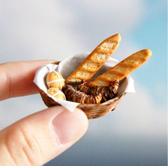 20 Foto kreasi makanan super mini ini mirip banget sama aslinya