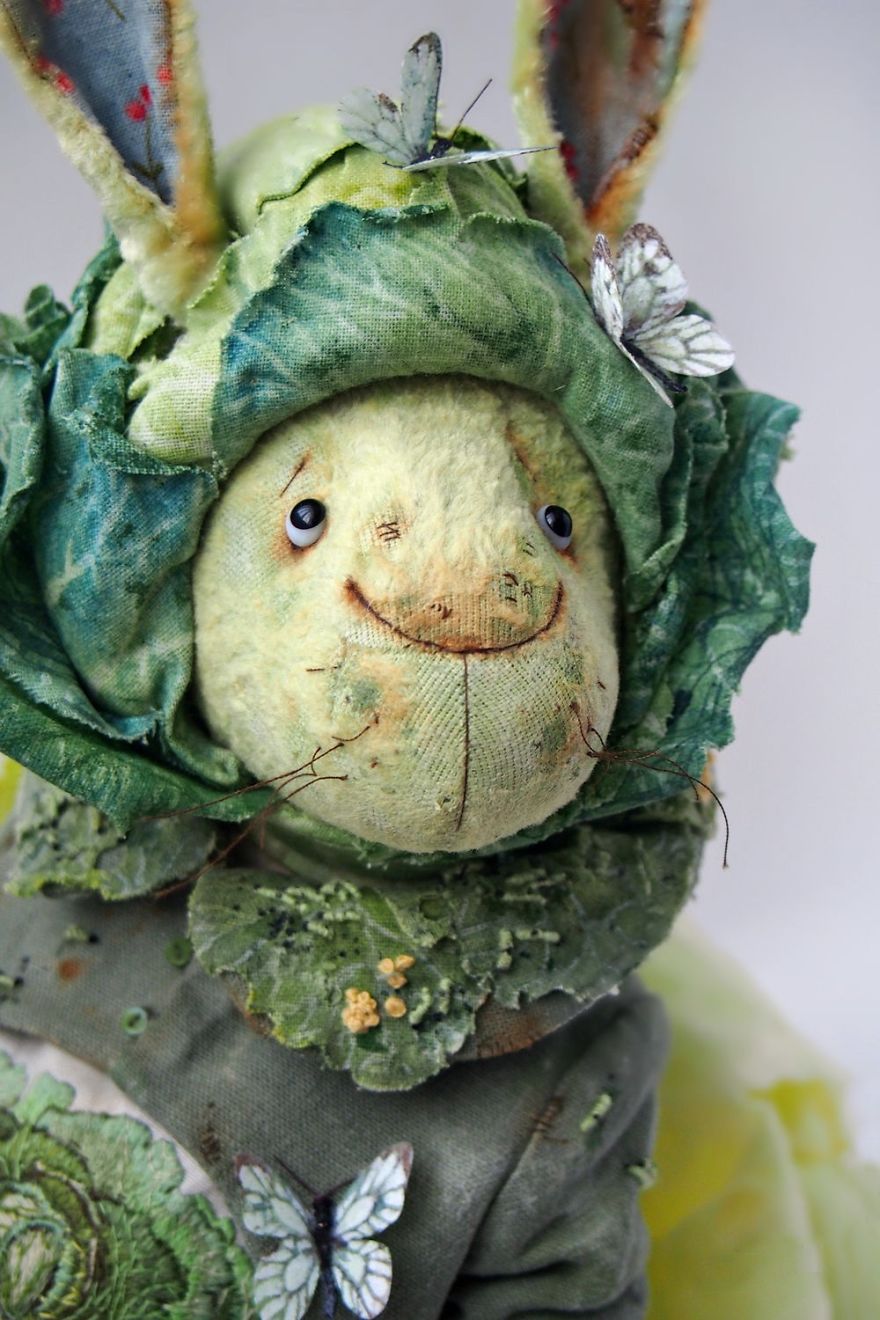 13 Foto boneka  tema  Paskah ini terbuat dari sayur nggak 