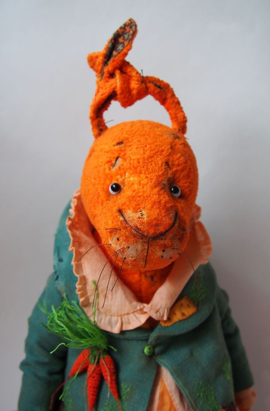 13 Foto boneka  tema  Paskah ini terbuat dari sayur nggak 