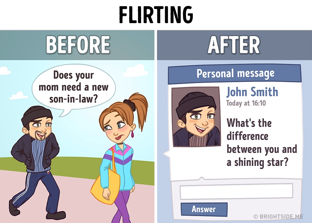 11 Ilustrasi lucu ini tunjukkan kalau internet ubah gaya hidup manusia