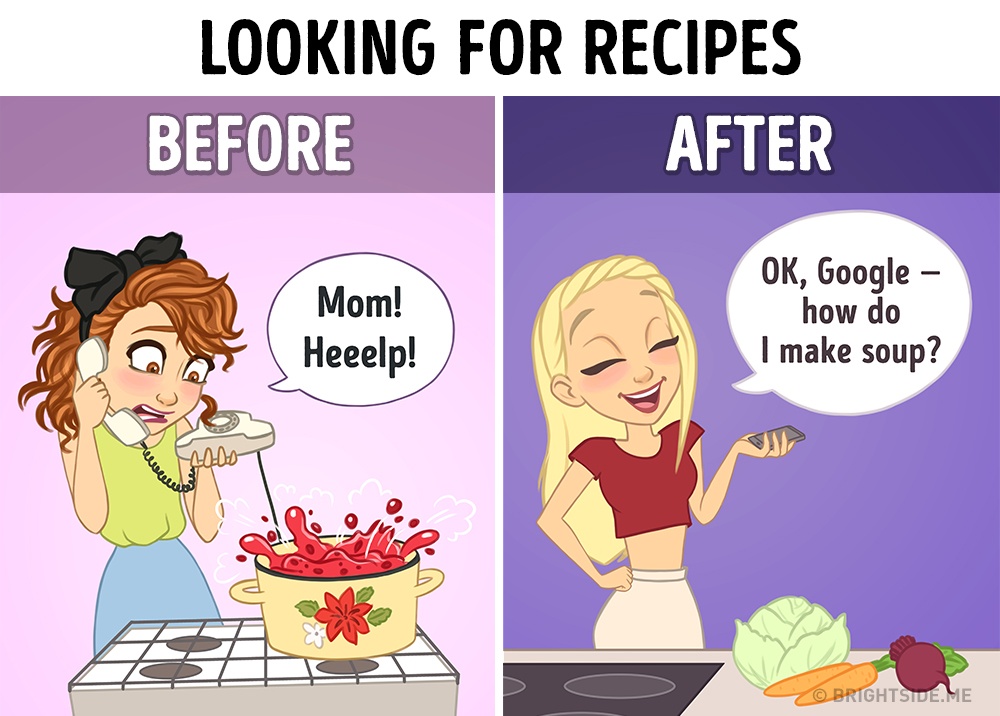 11 Ilustrasi lucu ini tunjukkan kalau internet ubah gaya hidup manusia