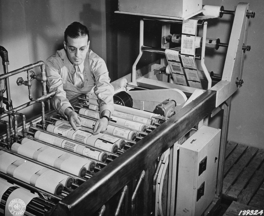 V-mail, roll film yang jadi surat prajurit AS di Perang Dunia II