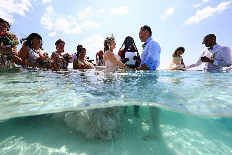 6 Lokasi pernikahan unik di dunia, dari akuarium sampai bus umum