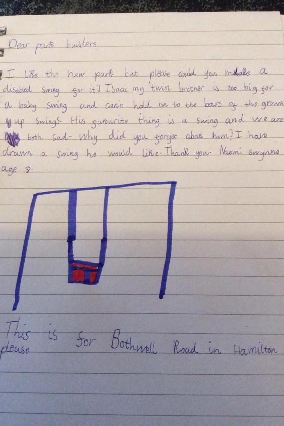 Bocah ini tulis surat tentang saudaranya ke dewan, isinya mengharukan