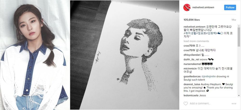 Tak hanya piawai nyanyi dan dance, 11 idol K-Pop ini juga jago gambar