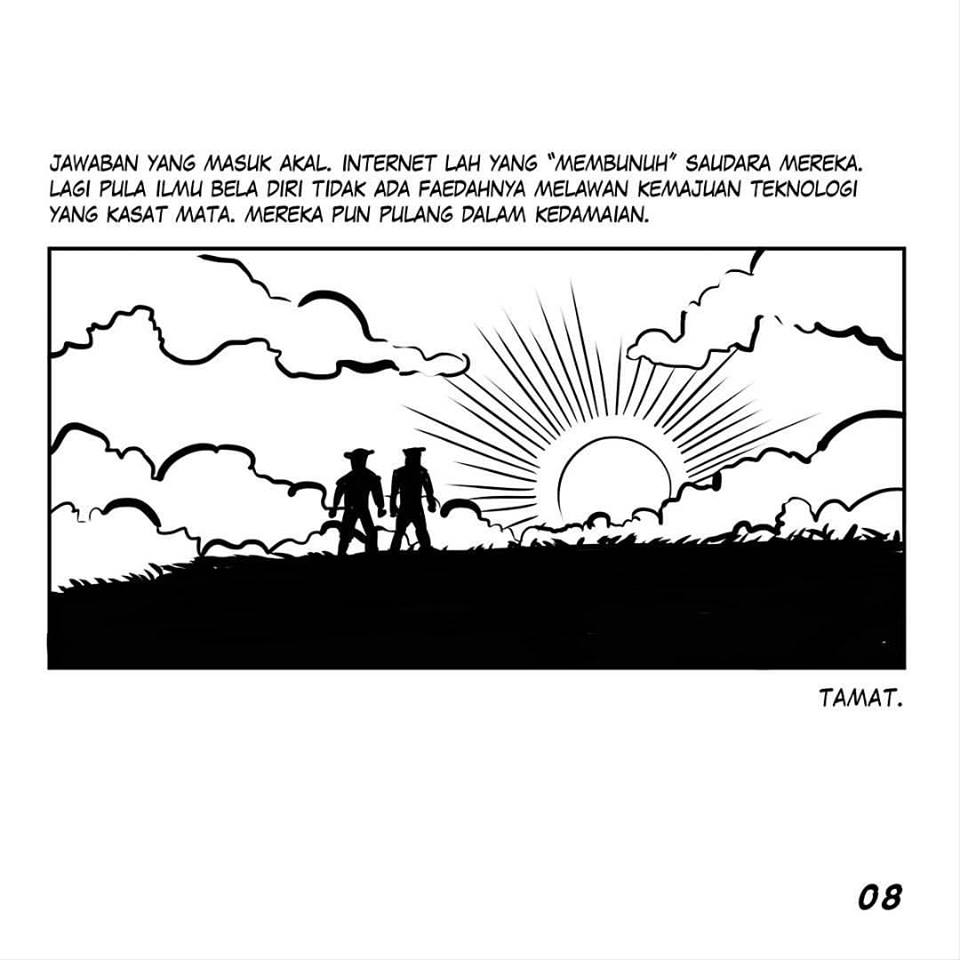 Komik strip 'Dendam Macan Cisewu' ini endingnya nggak terduga