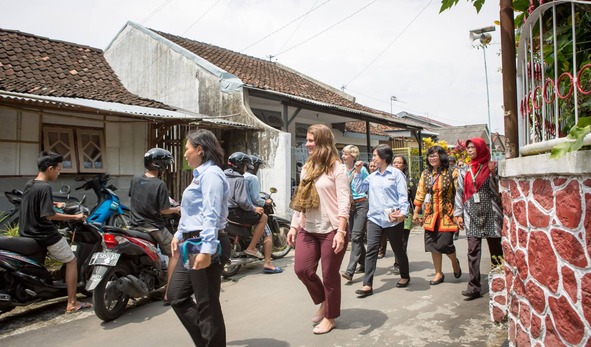 Istri orang terkaya dunia kunjungi Yogyakarta, ini yang dilakukannya