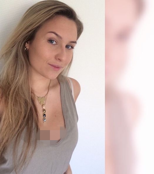 10 Foto Joelle, pacar Ezra Walian berambut blonde yang cantik abis