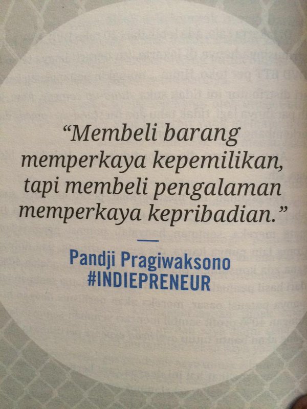 Nggak cuma jago melucu, ini 10 quote inspiratif Pandji Pragiwaksono 