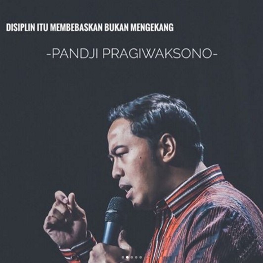 Nggak cuma jago melucu, ini 10 quote inspiratif Pandji Pragiwaksono 