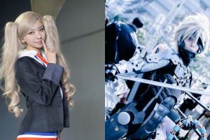 Berambut pirang, 10 cosplayer festival Den-Den Town ini bikin kepincut