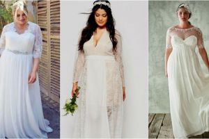 6 Model gaun pengantin buat kamu yang miliki badan plus size, elegan