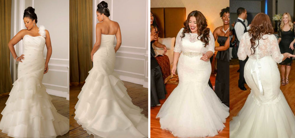 6 Model gaun pengantin buat kamu yang miliki badan plus size, ele