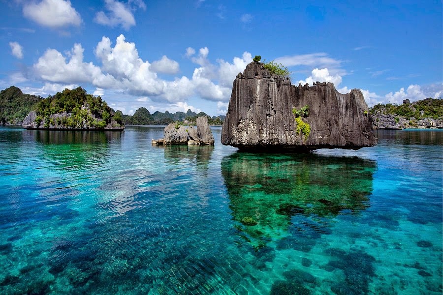 Misool, destinasi favorit Marischka Prudence saat ke Raja Ampat