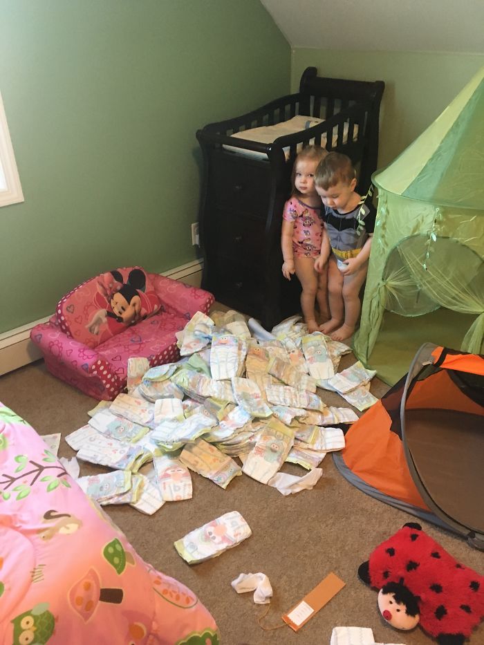 10 Foto ibu dengan 3 balita ini tunjukkan susahnya mengurus anak