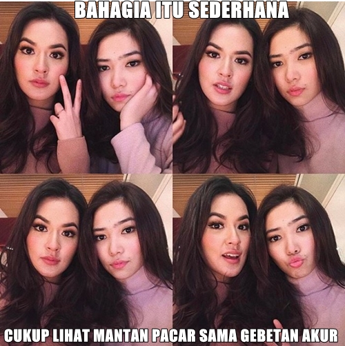 12 Meme Raisa vs Isyana ini bikin susah milih deh