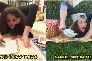 10 Foto Sofie Dossie cewek paling lentur di dunia, awas ngilu!