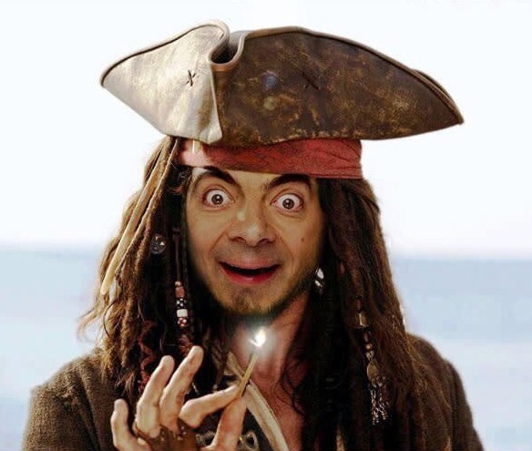 15 Foto editan Mr. Bean jadi tokoh film populer ini kocak banget