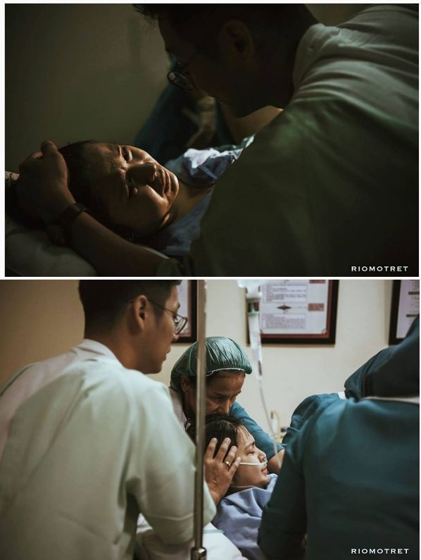 9 Potret seleb temani istri melahirkan ini bikin haru dan penuh cinta