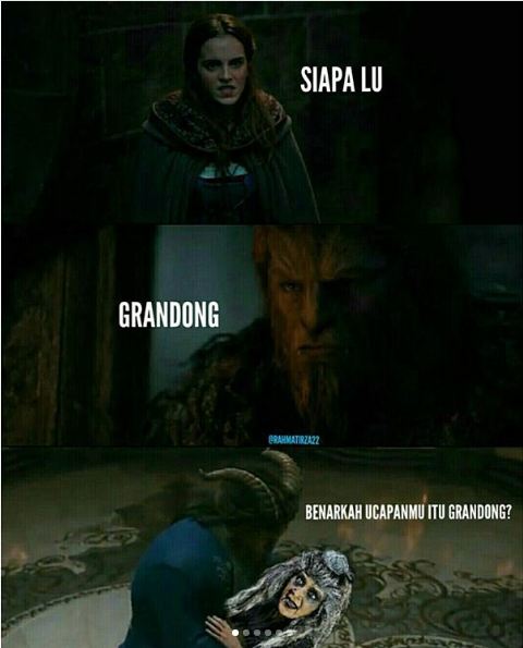 10 Meme 'Beauty and the Beast' ini bikin ngakak parah, buruan nonton