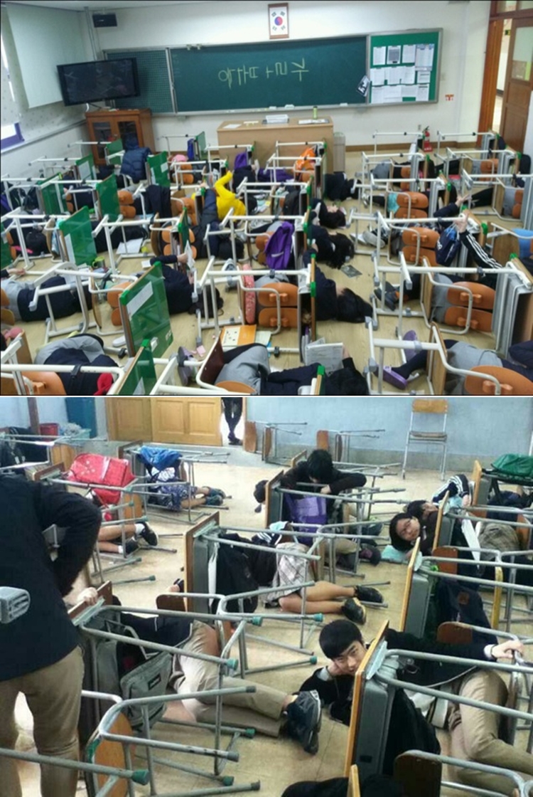 10 Foto bukti bahwa siswa Korea Selatan memang masternya April Mop