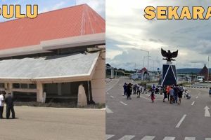 Foto 6 perbatasan Indonesia dulu dan sekarang, berubah drastis