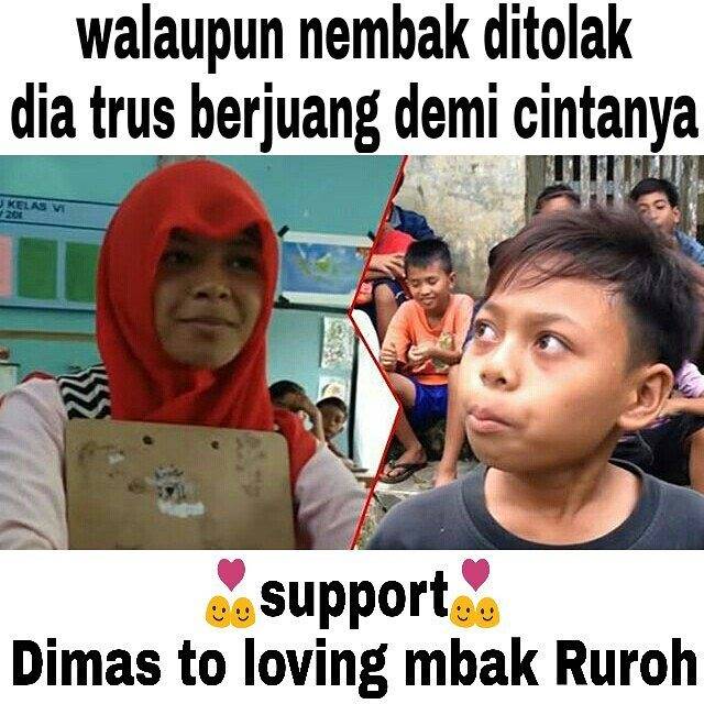 10 Meme Dimas & Ruroh yang bikin kamu makin gigih kejar cinta sejati