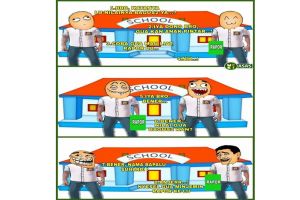 9 Komik strip gambarkan gokilnya obrolan masa SMA ini bikin kangen