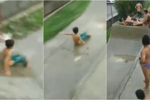 Video aksi bocah main perosotan di jalur skateboard ini kocak abis