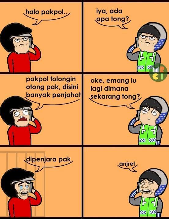 8 Obrolan lucu polantas dengan pemotor ini bikin ngakak seharian