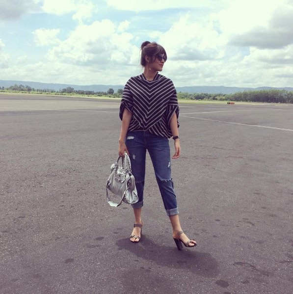 8 Gaya fashion selebriti Indonesia saat di bandara, mana favoritmu?