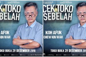 12 Foto keseharian Chew Kin Wah 'Cek Toko Sebelah', selucu di film?