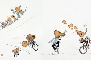 Seniman ini ubah noda kopi jadi gambar menarik, ini 11 potret karyanya