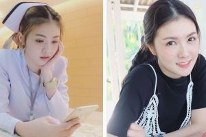 11 Potret May Pim, perawat yang kecantikannya bikin heboh dunia maya