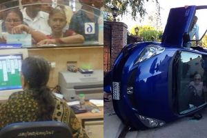 13 Potret kelakuan konyol orang di tempat umum, ada-ada aja