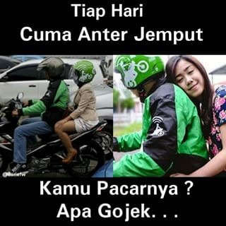 11 Meme ojek online ini lucunya antar khayalanmu ke puncak tertinggi