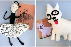 Seniman ubah gambar anak kecil jadi boneka, ini 18 hasil karyanya
