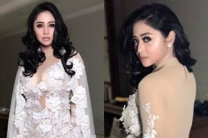 Kenakan kebaya nyaris tak bercelana, Dewi Perssik banjir sindiran