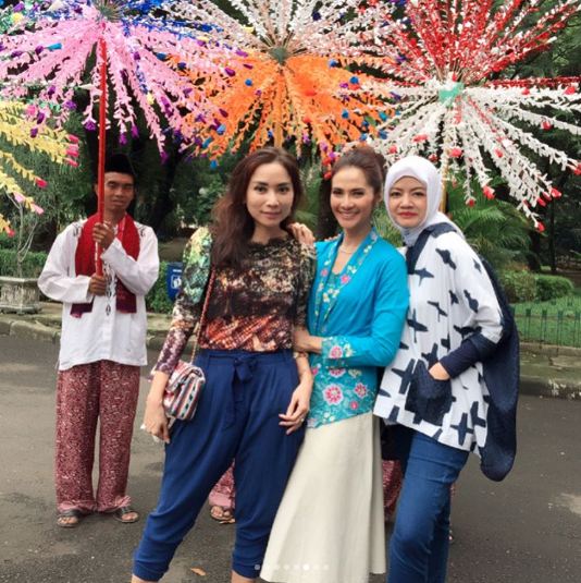 10 Potret meriahnya acara sunatan adat Betawi anak Maudy Koesnaedi