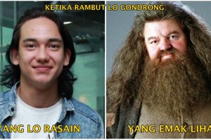 6 Meme 'yang kamu lihat vs yang emak lihat' ini kontrasnya kocak abis