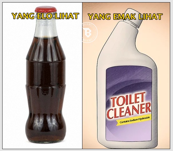 6 Meme 'yang kamu lihat vs yang emak lihat' ini kontrasnya kocak abis
