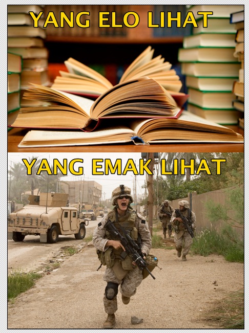 6 Meme 'yang kamu lihat vs yang emak lihat' ini kontrasnya kocak abis