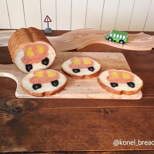 Ibu di Jepang ini sulap gambar karya sang anak jadi 12 roti unik