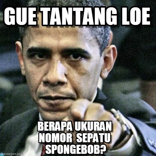12 Meme 'gue tantang loe' yang bikin penasaran sekaligus ketawa ngakak