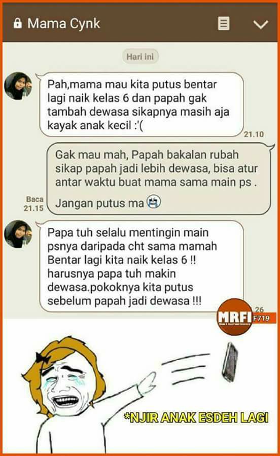 12 Obrolan dan status cinta-cintaan bocah SD ini bikin ngelus dada