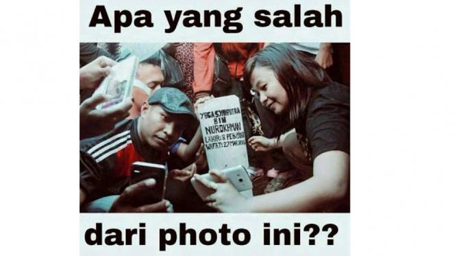 5 Tindakan selfie di lokasi bencana di Indonesia ini menuai kecaman