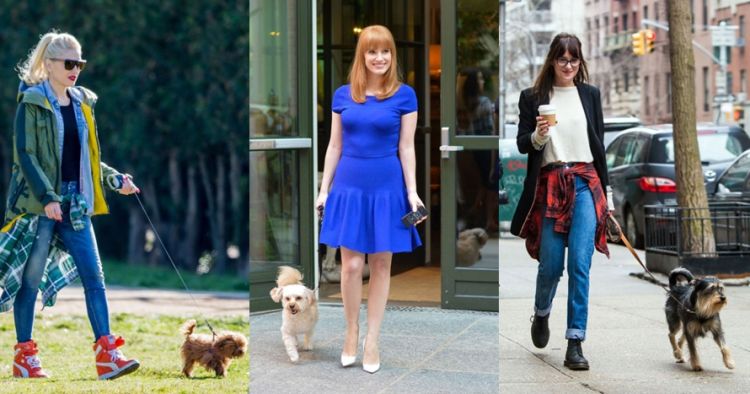 10 Gaya Seleb Saat Keluar Sama Hewan Peliharaan Tetep Stylish Do