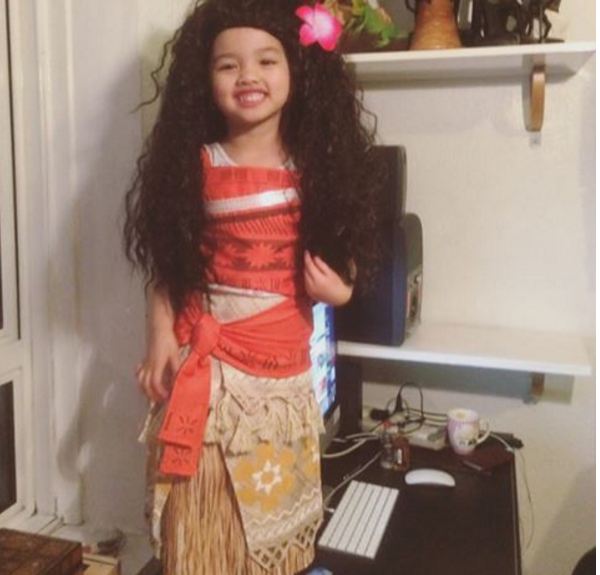 Tingkah 10 anak berdandan ala Moana ini bikin gemes banget