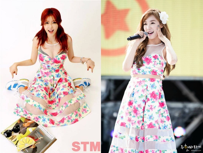 Duh, sederet seleb Korea ini juga pernah ketahuan 'kembaran' outfit 