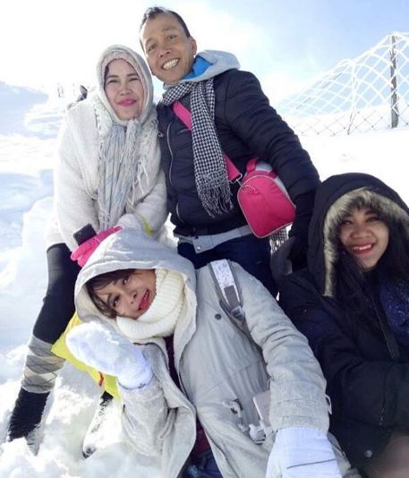 10 Foto serunya liburan keluarga Ayu Ting Ting di Eropa